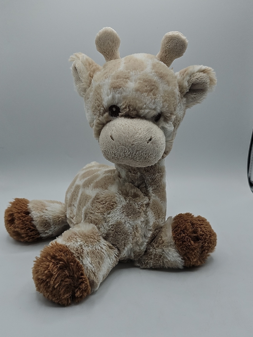 Ebba Loppy Giraffe Rattle Plush Toy Stuffed Animal 11” Baby Child Jungle Aurora